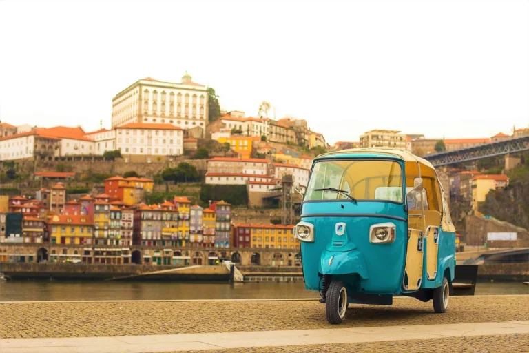 BLUE TUK TUK TOURS IN PORTO PORTUGAL