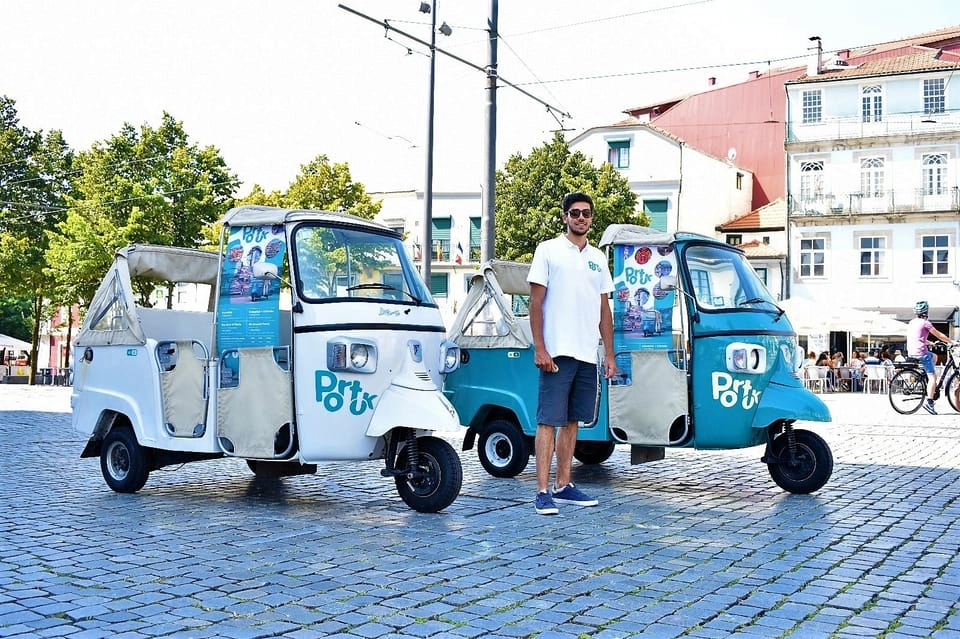 Porto Guided Historical Center Tuk Tuk Tour