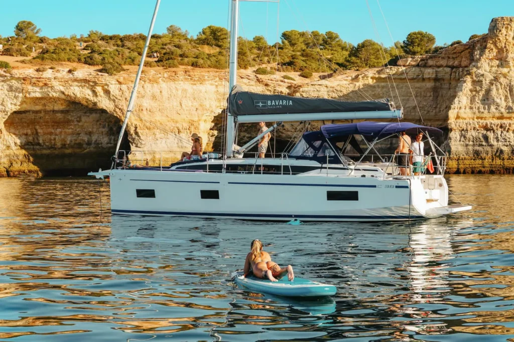 Portimao Luxury Sail-Yacht Cruise with Sunset Option